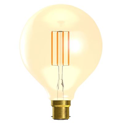 Picture of 4W LED VINTAGE GLOBE 125MM BC AMBER 2000K
DIMMABLE