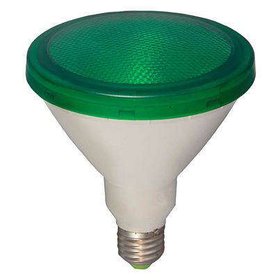 Picture of 05651  PAR38 LED
15W ES GREEN  LED EXTERNAL USE
NON DIMMABLE