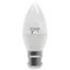 Picture of 7W BC LED CLEAR CANDLE 2700K
NON DIMMABLE