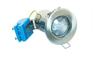 Picture of Satin Chrome Fixed Fire Rated Downlight
FD-105