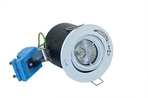 Picture of White Tilt Fire Rated Downlight
FD-109