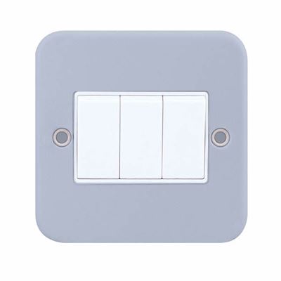 Picture of 3gang 2way switch
MC943  metalclad