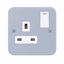 Picture of 1 gang switched socket
MC921  metalclad