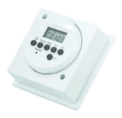 Picture of DIGITAL IMMERSION HEATER TIMER
2A 500W MAX LOAD 42 ON/OFF PROGRAMS