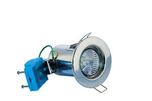 Picture of Polished Chrome Fixed Fire Rated Downlight