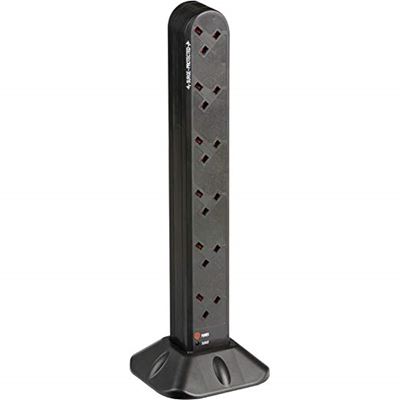 Picture of 13A 12 GANG SOCKET TOWER 2 MTR LEAD
