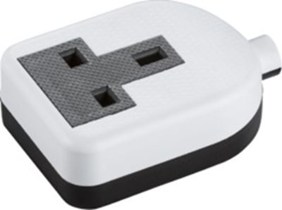 Picture of SN2013W   1gang Trailing Socket White