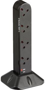 Picture of 13A 8 GANG SOCKET TOWER 2 MTR LEAD