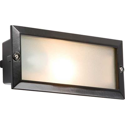 Picture of BRICK LIGHT INTERCHANGEABLE FACE BLACK
1 X 60W ES
233MM X 100MM X 75MM