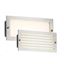 Picture of BRICK LIGHT BRUSHED STEEL WHITE LED
LED 5W WHITE LOUVRE /PLAIN FASCIA