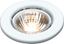 Picture of DGZ10W  MAINS GU10 Steel Ring Downlight WHITECP retaining ring; single clip fix