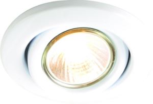 Picture of SGZ10WWHITE TILT DOWNLIGHT GU10 PRESSED STEEL