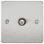 Picture of 1 GANG SATELLITE   FLAT PLATE
BRUSHED CHROME