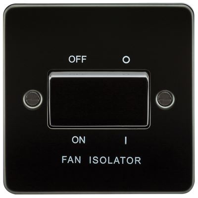 Picture of 1 FAN ISOLATOR SWITCH  FLAT PLATE
GUNMETAL