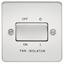 Picture of 1 FAN ISOLATOR SWITCH  FLAT PLATE
POLISHED CHROME