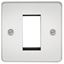 Picture of 1 GANG EURO MODULAR GRID PLATE
1 GANG POLISHED CHROME