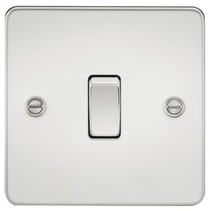 Picture of 1GANG 2WAY  SWITCH  FLAT PLATE
POLISHED CHROME