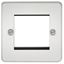 Picture of 2 GANG EURO MODULAR GRID PLATE
2 GANG POLISHED CHROME