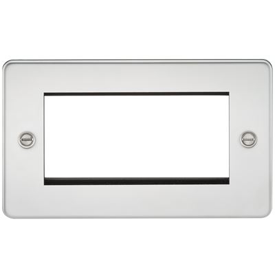 Picture of 3/4 GANG EURO MODULAR GRID PLATE
3/4 GANG POLISHED CHROME