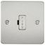 Picture of UNSWITCHED SPUR  FLAT PLATE
BRUSHED CHROME
