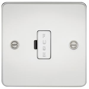 Picture of UNSWITCHED SPUR  FLAT PLATE
POLISHED CHROME