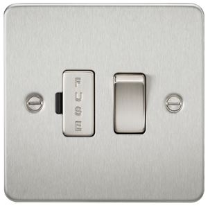 Picture of SWITCHED FUSED SPUR PLATE
BRUSHED CHROME