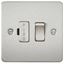Picture of SWITCHED FUSED SPUR PLATE
BRUSHED CHROME