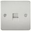 Picture of 1 GANG BT SLAVE  FLAT PLATE
BRUSHED CHROME