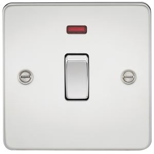 Picture of 20A DP  SWITCH  C/W NEON FLAT PLATE
POLISHED CHROME