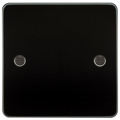Picture of 1 GANG BLANK PLATE  FLAT PLATE
GUNMETAL