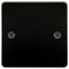 Picture of 1 GANG BLANK PLATE  FLAT PLATE
GUNMETAL