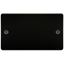 Picture of 2 GANG BLANK PLATE  FLAT PLATE
GUNMETAL