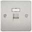 Picture of RJ45 SOCKET  FLAT PLATE
BRUSHED CHROME