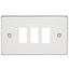 Picture of 3 GANG GRID PLATE
3 GANG SWITCH PLATE  POLISHED CHROME