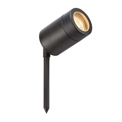 Picture of GU10 Spike Light Guage Steel Black
Cylinder Style