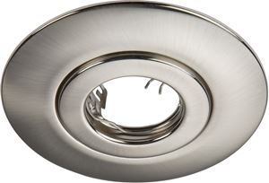 Picture of DOWNLIGHT CONVERTOR PLATE BRUSHED CHROME
C/W LV AND GU10 HOLDERS