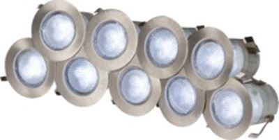 Picture of Decking Light Kit 10x0.2w IP65 LED
DIA30mm DEPTH28mm CUT-OUT25mm
