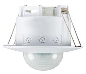 Picture of 360 degree FLUSH Mount Ceiling PIR IP20
MAX LOAD 2000W INCANDESCENT/ 1000W LED