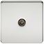 Picture of 1 GANG COAX OUTLET  SCREWLESS FLAT PLATE
POLISHED CHROME