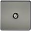 Picture of 1 GANG SATELLITE  SCREWLESS FLAT PLATE
BLACK NICKEL