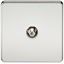 Picture of 1 GANG SATELLITE  SCREWLESS FLAT PLATE
POLISHED CHROME