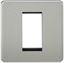 Picture of 1 GANG EURO MODULAR GRID PLATE
1 GANG BRUSHED CHROME