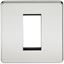Picture of 1 GANG EURO MODULAR GRID PLATE
1 GANG POLISHED CHROME