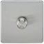 Picture of 1GANG 2WAY  DIMMER  SCREWLESS
10-200W/LED 5-150W BRUSHED CHROME