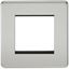 Picture of 2 GANG EURO MODULAR GRID PLATE
2 GANG POLISHED CHROME