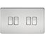 Picture of 4GANG 2WAY  SWITCH  SCREWLESS FLAT PLATE
POLISHED CHROME