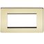 Picture of 3/4 GANG EURO MODULAR GRID PLATE
3/4 GANG POLISHED BRASS
