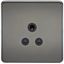 Picture of 5 AMP SOCKET SCREWLESS FLAT PLATE
BLACK INSERT BLACK NICKEL