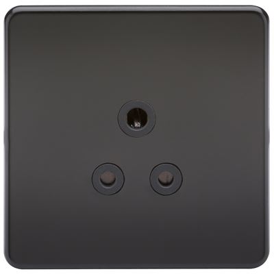 Picture of 5 AMP SOCKET SCREWLESS FLAT PLATE
MATT BLACK