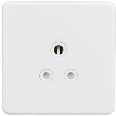 Picture of 5 AMP SOCKET SCREWLESS FLAT PLATE
MATT WHITE